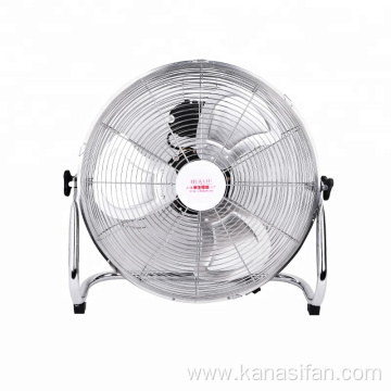 Household outdoor Portable Industrial Metal Blades Floor Fan